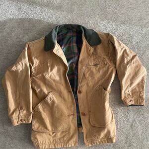 Canvas field jacket corduroy